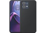 Adatto Per Motorola Moto G84 Custodia Del Telefono Custodia Flessibile In Silicone Tpu - Custodia Posteriore Flessibile In Silicone Tpu - Nero - Smartphonics
