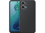 Adatto Per Motorola Moto G 2024 Custodia Del Telefono Custodia Flessibile In Silicone Tpu - Custodia Posteriore Flessibile In Silicone Tpu - Nero - Smartphonics