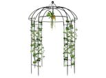Arco Di Rose In Metallo Fch, 270X207X207 Cm, Supporto Per Piante Rampicanti, Matrimonio