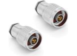 Connettore A Crimpare 5D N Rf 50Ohm Per Cavo Coassiale 5D-FB LMR300 RG-59 RG-6U RG-8X Confezione Da 2 Pezzi Di Rangeful