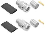 Spina Coassiale 8D N A Crimpare Tipo Rf 50Ohm Per Cavo Coassiale 8D-FB Confezione Da 2 Pezzi Di Rangeful