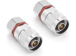 Connettore N 10D, Avvitabile, Connettore Coassiale Rf 50 Ohm Per Cavo Coassiale 10D-FB, Confezione Da 2 Di Rangeful