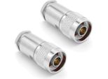 Spina A Vite N 8D Rf 50Ohm Per Cavo Coassiale 8D-FB - Confezione Da 2 Rangeful