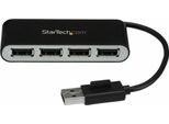 Startech.Com Hub Usb 2.0 Portatile 4 Porte ST4200MINI2 Nero 480 Mbit/S