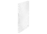 Leitz 4632-00-01 Cartella Leitz Wow, A4, Pp, Con 40 Tasche, Bianco-Metallico