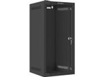 Lanberg WF10-2312-10B Armadio Rack 12U A Parete Nero