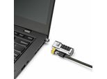 Kensington Clicksafe Blocco Universale A Combinazione Per Laptop - Codifica Master - Cavo Di Sicurezza - 1,8 M (K68106EU)