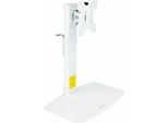 Tooq DB1127TN-W Supporto Da Tavolo Girevole/Inclinabile Per Tv E Laptop Da 17-27""