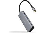 Hub Usb Nanocable 10.16.1006 Grigio (1 Unità)