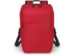 Dicota D32121-RPET Dicota Laptop-Rucksack Commuter Kunstfaser Rot 16,0 L Bis 40,6 Cm (16 Zoll)