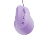 Natec Vertical Mouse Crake 2 Pro 128000DPI Optical Lavender