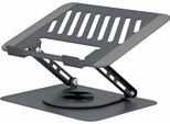 Supporto Per Laptop T'nb Iclick In Metallo Innovativo E Funzionale, Orientabile A 360 Gradi
