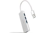 Nanocable 10.16.4602, Cavo, Usb 3.2 Gen 1 (3.1 Gen 1) Tipo-A, Argento, 5 Gbit/S, Abs (Acrilonitrile Butadiene Stirene), Alluminio, Usb