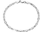 Armband Firetti "Schmuck Geschenk Silber 925 Armschmuck Armkette Fantasiekette", Silber (Silberfarben), ArmbäNder, Damen, 19Cm, Silber 925 (Sterlingsilber), Armband