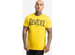Maglietta Herren Normale Passform Logo Giallo Caldo 4XL Benlee
