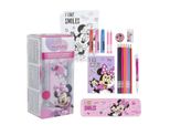 Set Di Cancelleria Minnie Mouse 25 Pezzi Rosa