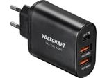 Voltcraft UC-3ACX001 VC-12231145 Presa Per Caricabatterie Usb Corrente Di Uscita (Max.) 3000 Ma 3 X Usb, Presa USB-C (Potenza Del