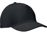 Midocean - Cappellino Da Baseball "Sunny"" A 5 Segmenti MO429 (Taglia Unica) (Nero)"