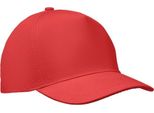 Midocean - Cappellino Da Baseball "Sunny"" A 5 Segmenti MO429 (Taglia Unica) (Rosso)"