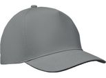Midocean - Cappellino Da Baseball "Sunny"" A 5 Segmenti MO429 (Taglia Unica) (Grigio)"