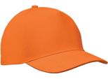 Midocean - Cappellino Da Baseball "Sunny"" A 5 Segmenti MO429 (Taglia Unica) (Arancione)"