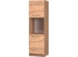 Vicco Mobile Per Forno Da Incasso Fame-Line, 60 Cm Aperto, Quercia Dorata/Quercia Dorata