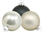 Squisiti Baubles In Vetro Per Le Decorazioni Natalizie