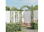 Vidaxl 2X Arco Di Rose Da Giardino Arco A Traliccio Colonna Di Rose