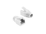 Connettore Logilink RJ45 Antipiega Bianco 8,0 Mm (50 Pezzi)