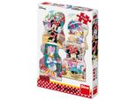 Dino Puzzle Minnie E Daisy In Estate 4X54 Pezzi