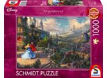 Schmidt Spiele Schmidt Spiele 57369 Disney, Sleeping Beauty Dancing In The Enchanted Light, Thomas Kinkade Puzzle 1.000 Teile - Disne 57369