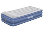 Letto Ad Aria Bestway® Tritech™ Vento Con Pompa Elettrica Integrata Singolo Xl/Mid 191 X 97 X 46 Cm