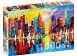 Enjoy Puzzle Serata A New York 1000 Pezzi