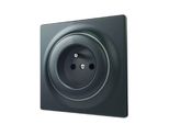 Fibaro Gniazdko Walli Outlet N Typ E Antracyt FGWSONE-011-8