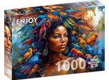 Enjoy Kö Nigin Of Feathers Puzzle 1000 Pezzi