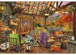 Puzzle Bluebird Puzzle Adirondack Porch - 1000 Teile Puzzle