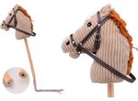 Cavallo Hobby Johntoy Con Suono - Cavallo Hobby Marrone 80 Cm Giocattolo