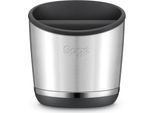 Sage The Knock Box, Contenitore Per Fondi Di Caffè Solidi, Salvia Officinale, Nero, Argento, Plastica, Acciaio Inossidabile, 1 Pezzo, 164 Mm