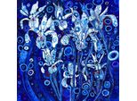 Puzzle Grafico Blue Iris - 1000 Teile Puzzle Spaß
