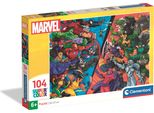 Cle Puzzle 104 Superkolor Marvel 25061