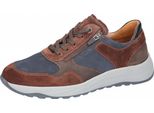 WaldläUfer K John Scarpa Sportiva Da Uomo Con Lacci In Marrone, Misura 8,5