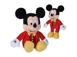 Simba Disney Mascotte Topolino In Smoking Rosso Lucido 25 Cm