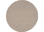 Tappeto Per Esterni Relax Beige 160 Cm Rotondo