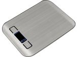 Bilancia Digitale Da Cucina Fino A 5 Kg, Acciaio Inox, Tara