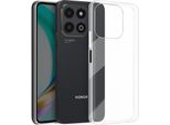 Avizar, Honor X6B, Custodia In Silicone Sottile 1 Mm, Protezione Fotocamera, Trasparente