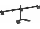 Startech.Com ARMBARTRIO2 Supporto Da Tavolo Per Tv A Schermo Piatto 68,6 Cm (27") Nero Scrivania"