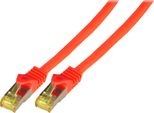 Efb MK7001.0,5R Efb RJ45 Patchkabel S/Ftp,Cat.6A,Lszh,Cat.7 Rohk.,0,5M,Rot