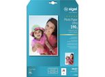 Sigel IP666 Carta Fotografica Inkjet Ultra - A4, Seta Opaca, 190 G/M², 20 Fogli