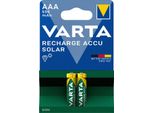 Varta Akku Recharge Solar Aaa HR03 550Mah 2St.