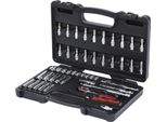 Ks Tools 1/4" Chromeplus Set Di Chiavi A Bussola 47 Pezzi - 918.0847"